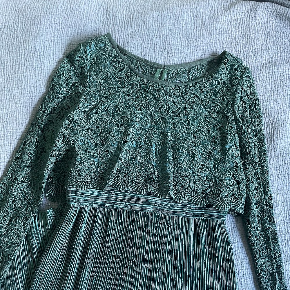 Vintage Green Gown